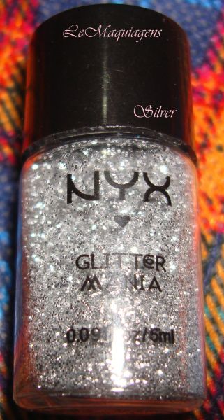 Glitter Mania NYX- Silver